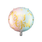 Okrugli folija balon punjen helijumom - Gender - Boy or Girl